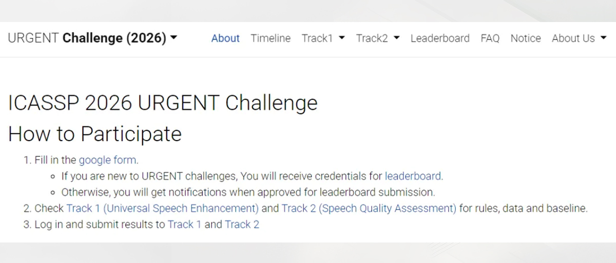 ICASSP 2026丨第三届URGENT语音增强挑战赛