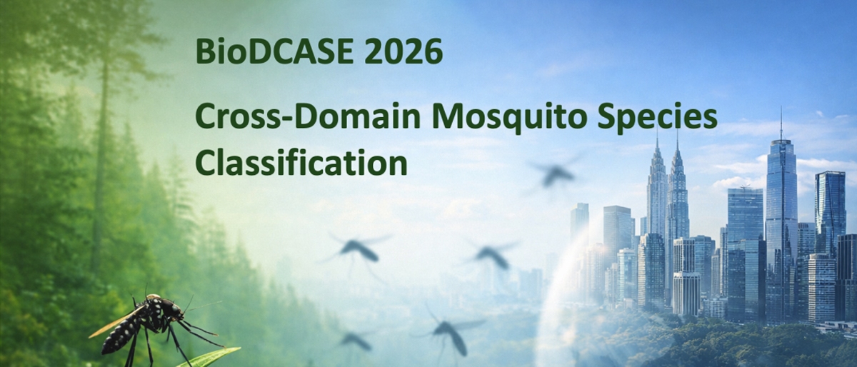 BioDCASE 2026丨通过蚊虫嗡鸣声识别传播疟疾的蚊种