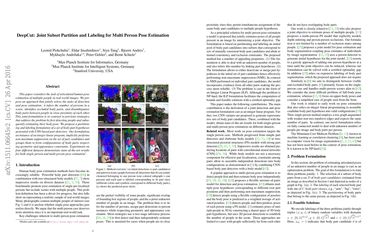 DeepCut: Joint Subset Partition and Labeling for Multi Person Pose Estimation