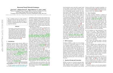 Recurrent Neural Network Grammars