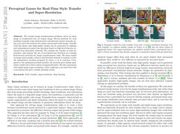 Perceptual Losses for Real-Time Style Transfer and Super-Resolution