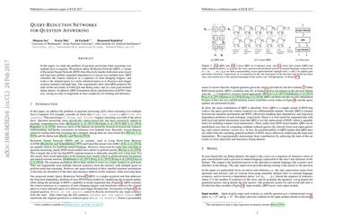 Query-Reduction Networks for Question Answering