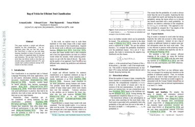 Bag of Tricks for Efficient Text Classification