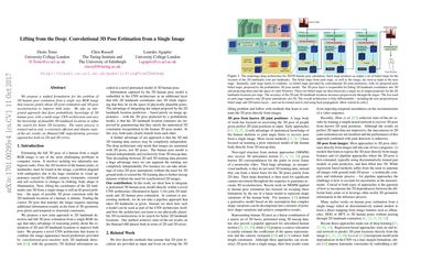 Lifting from the Deep: Convolutional 3D Pose Estimation from a Single Image