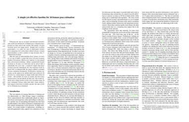 A simple yet effective baseline for 3d human pose estimation