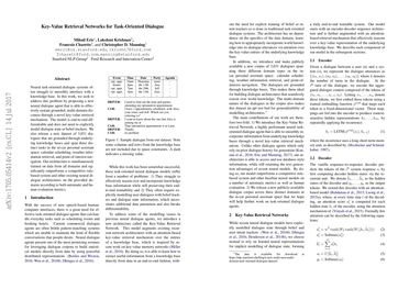 Key-Value Retrieval Networks for Task-Oriented Dialogue