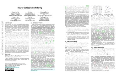 Neural Collaborative Filtering
