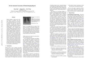On the Automatic Generation of Medical Imaging Reports