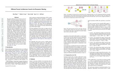 Efficient Neural Architecture Search via Parameter Sharing