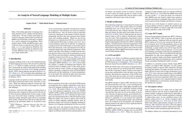 An Analysis of Neural Language Modeling at Multiple Scales