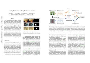 Learning Rich Features for Image Manipulation Detection