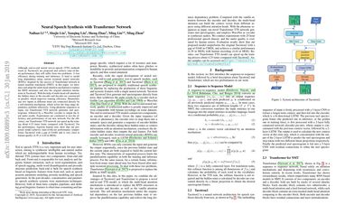 Neural Speech Synthesis with Transformer Network