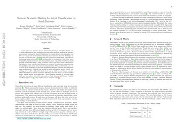 Subword Semantic Hashing for Intent Classification on Small Datasets