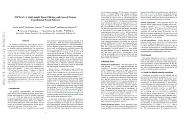 ESPNetv2: A Light-weight, Power Efficient, and General Purpose Convolutional Neural Network