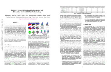 PartNet: A Large-scale Benchmark for Fine-grained and Hierarchical Part-level 3D Object Understanding