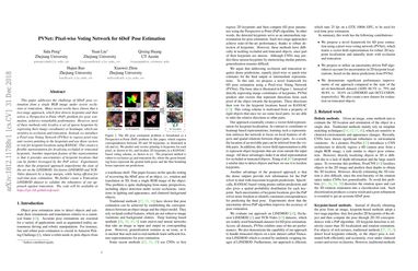 PVNet: Pixel-wise Voting Network for 6DoF Pose Estimation