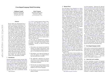 Cross-lingual Language Model Pretraining