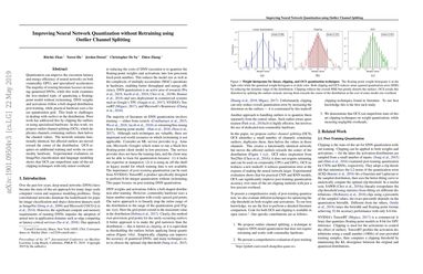 Improving Neural Network Quantization without Retraining using Outlier Channel Splitting