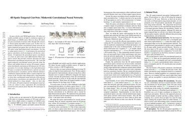 4D Spatio-Temporal ConvNets: Minkowski Convolutional Neural Networks