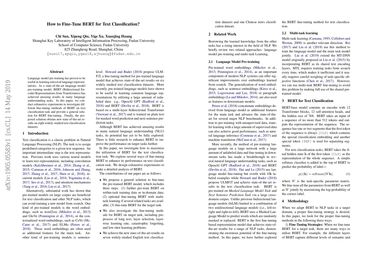 How to Fine-Tune BERT for Text Classification?