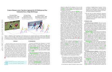 Camera Distance-aware Top-down Approach for 3D Multi-person Pose Estimation from a Single RGB Image