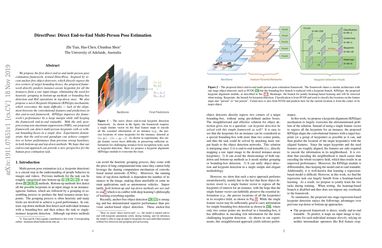 DirectPose: Direct End-to-End Multi-Person Pose Estimation