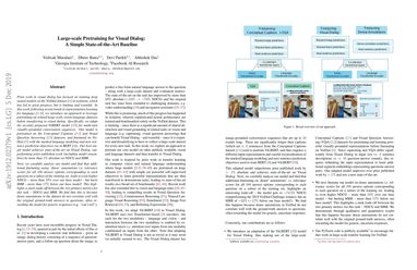 Large-scale Pretraining for Visual Dialog: A Simple State-of-the-Art Baseline