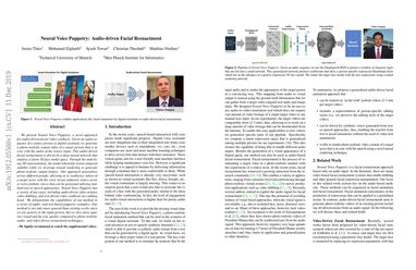 Neural Voice Puppetry: Audio-driven Facial Reenactment