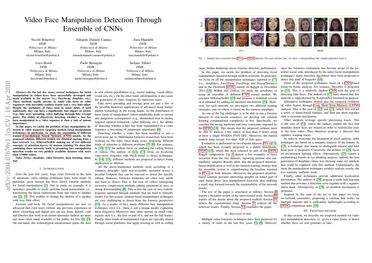 Video Face Manipulation Detection Through Ensemble of CNNs