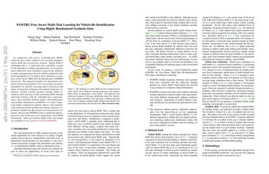 PAMTRI: Pose-Aware Multi-Task Learning for Vehicle Re-Identification Using Highly Randomized Synthetic Data
