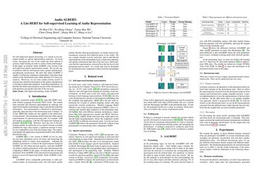Audio ALBERT: A Lite BERT for Self-supervised Learning of Audio Representation