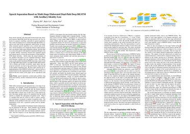 Speech Separation Based on Multi-Stage Elaborated Dual-Path Deep BiLSTM with Auxiliary Identity Loss