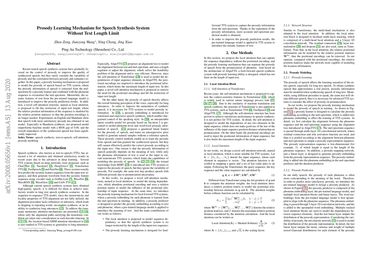 Prosody Learning Mechanism for Speech Synthesis System Without Text Length Limit