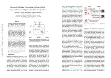 Utterance-level Dialogue Understanding: An Empirical Study