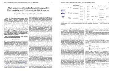 Multi-microphone Complex Spectral Mapping for Utterance-wise and Continuous Speech Separation