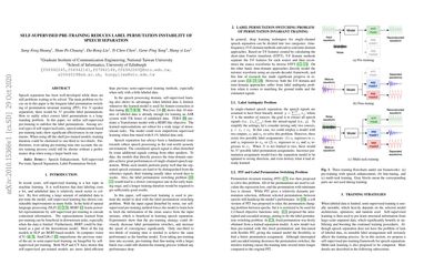 Stabilizing Label Assignment for Speech Separation by Self-supervised Pre-training
