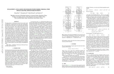 FullSubNet: A Full-Band and Sub-Band Fusion Model for Real-Time Single-Channel Speech Enhancement