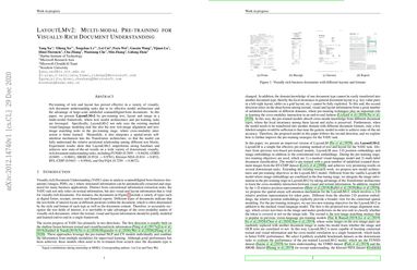 LayoutLMv2: Multi-modal Pre-training for Visually-Rich Document Understanding