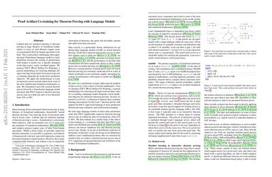 Proof Artifact Co-training for Theorem Proving with Language Models
