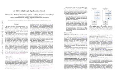 Lite-HRNet: A Lightweight High-Resolution Network