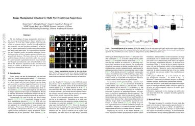 Image Manipulation Detection by Multi-View Multi-Scale Supervision