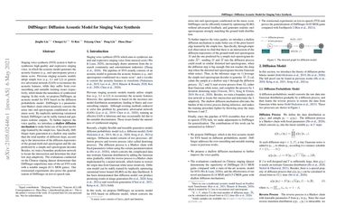 DiffSinger: Singing Voice Synthesis via Shallow Diffusion Mechanism