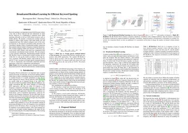 Broadcasted Residual Learning for Efficient Keyword Spotting