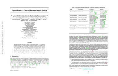 SpeechBrain: A General-Purpose Speech Toolkit
