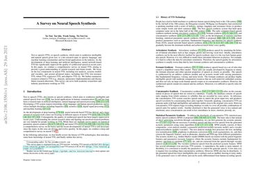 A Survey on Neural Speech Synthesis