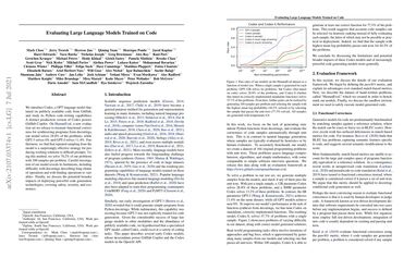 Evaluating Large Language Models Trained on Code