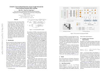 CSAGN: Conversational Structure Aware Graph Network for Conversational Semantic Role Labeling