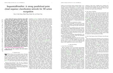 SequentialPointNet: A strong frame-level parallel point cloud sequence network for 3D action recognition