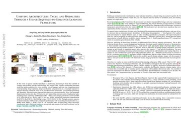 OFA: Unifying Architectures, Tasks, and Modalities Through a Simple Sequence-to-Sequence Learning Framework