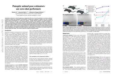 Panoptic animal pose estimators are zero-shot performers